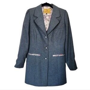 GABRIELA ROSE LONDON 'Berkeley' British Wool Coat 10